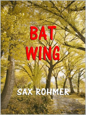 cover image of Bat Wing